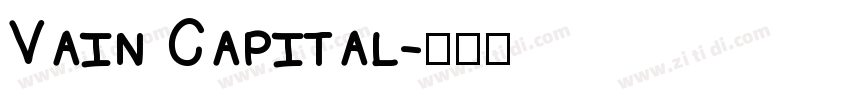 Vain Capital字体转换